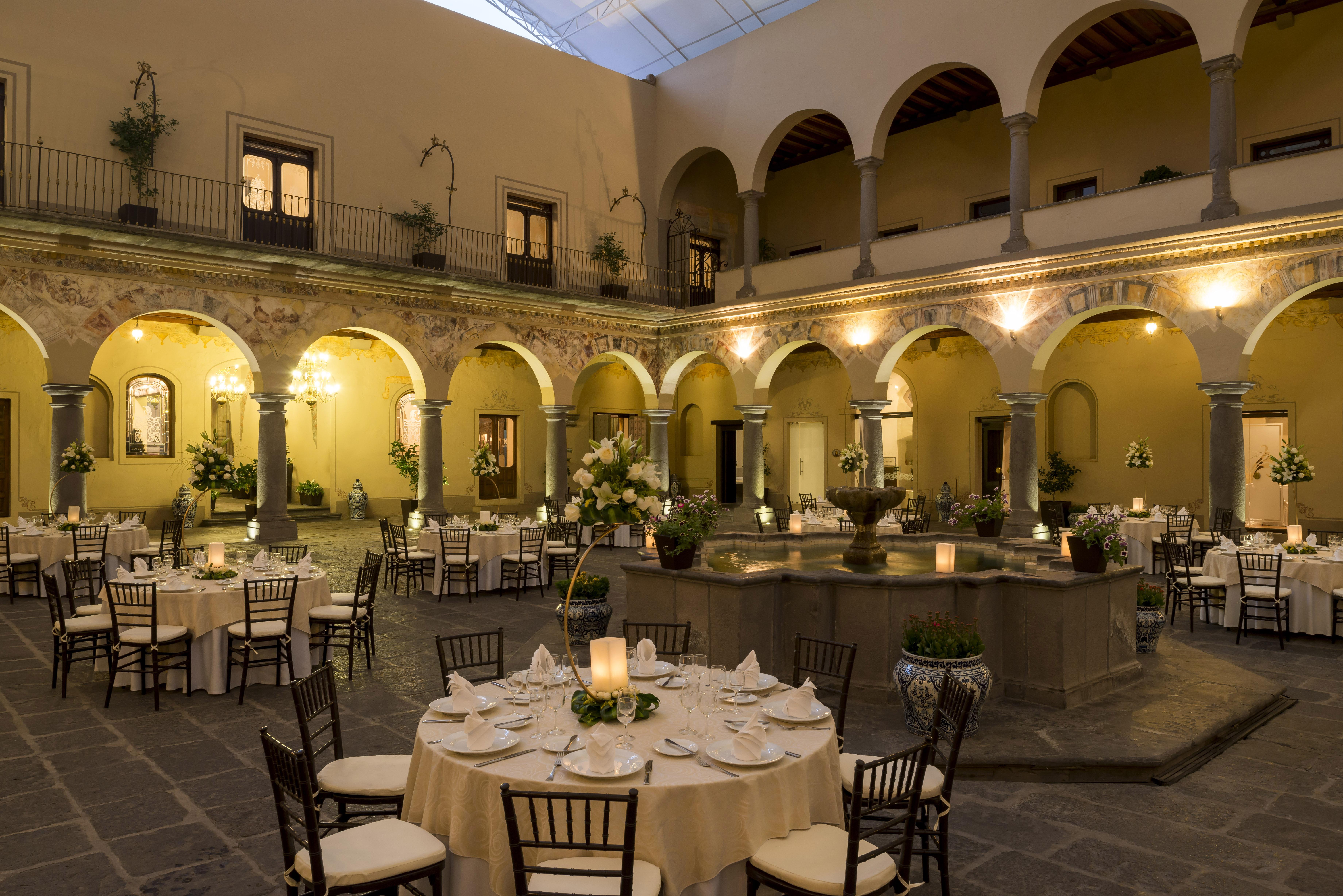 Quinta Real Puebla Hotel Exterior foto The interior of the hotel