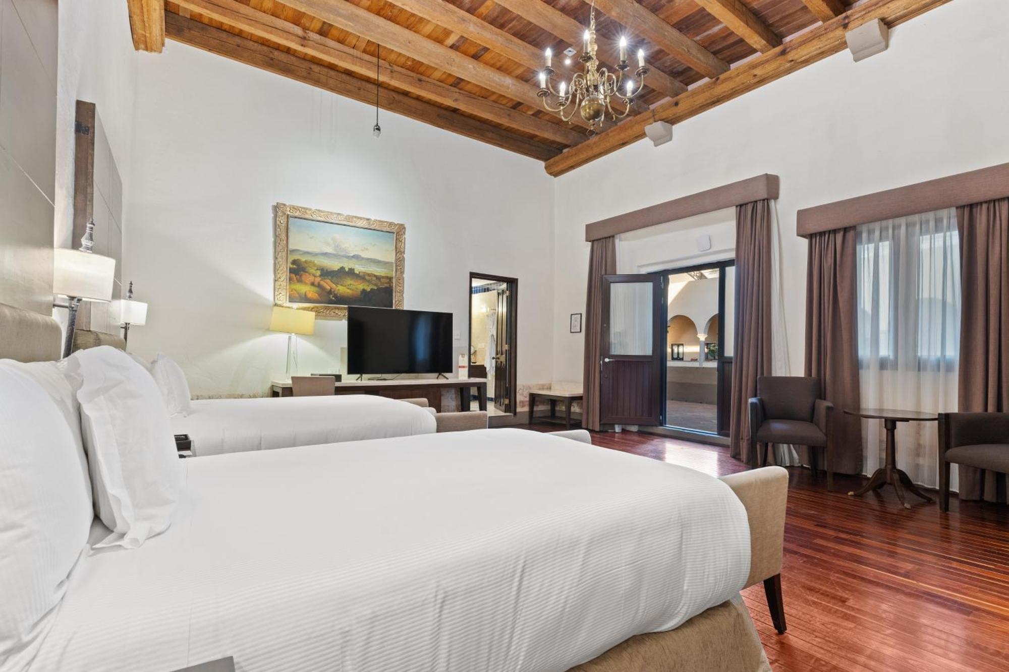 Quinta Real Puebla Hotel Exterior foto A room at the hotel