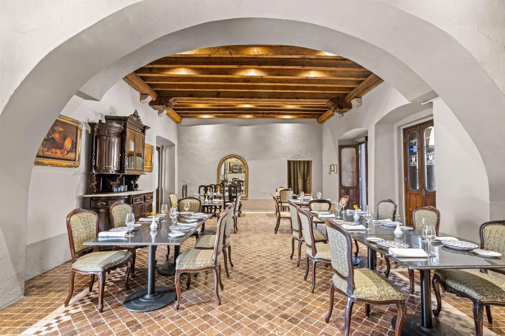 Quinta Real Puebla Hotel Exterior foto Restaurant